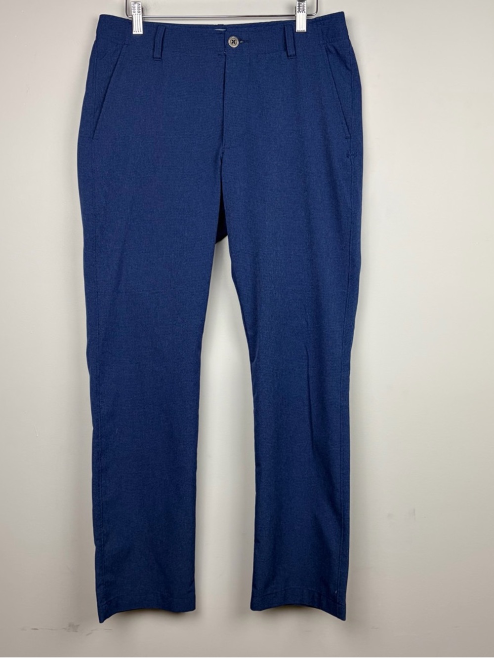 Under Armour Vented Golf Pants Mens 32x30 Blue Stretch Performance